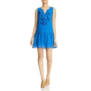 Le Gali  Blue chiffon dress